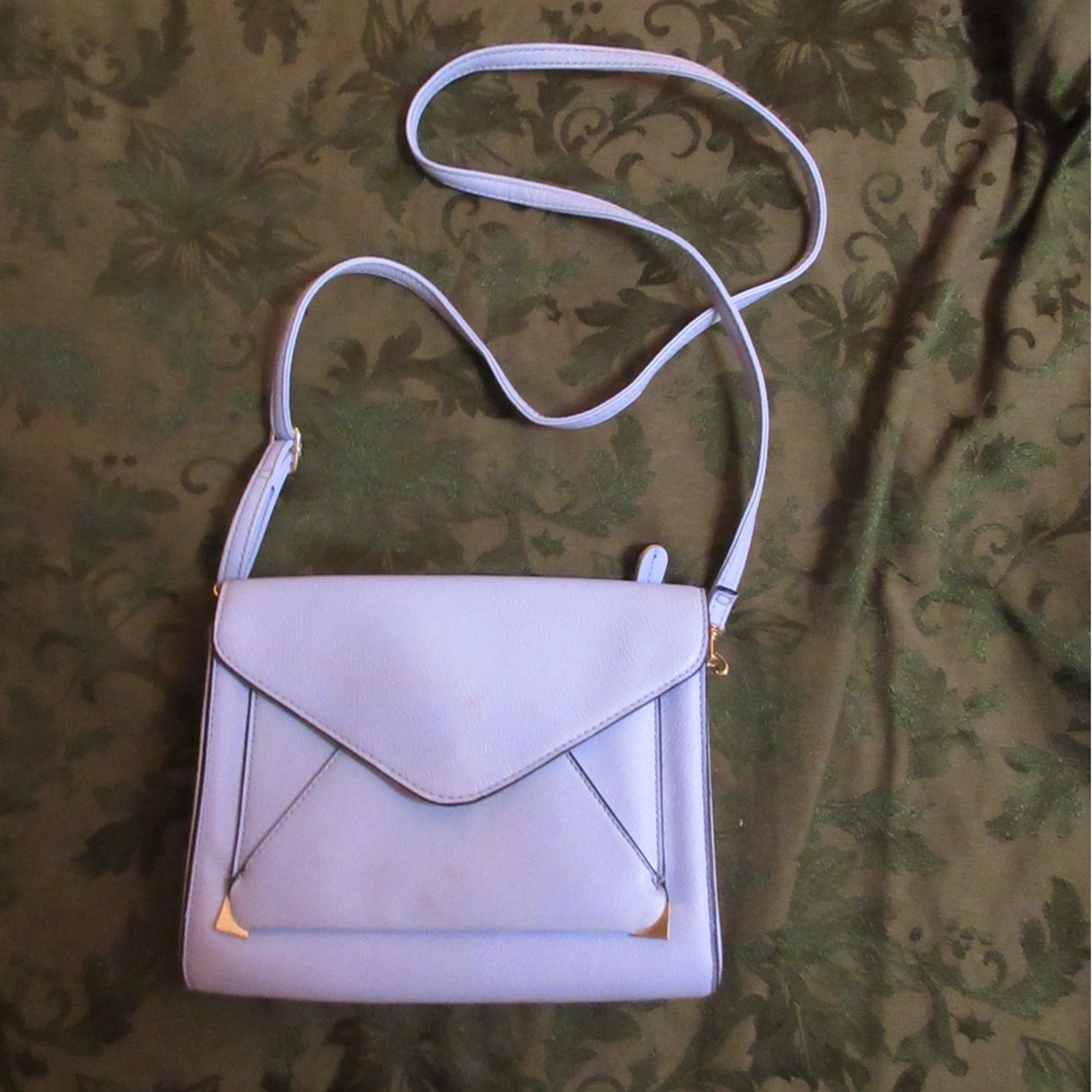 Blue Envelope Crossbody Bag